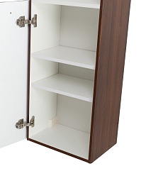 BelBagno Шкаф подвесной Due 40/150 noce ручки Матовый атласный никель – фотография-4